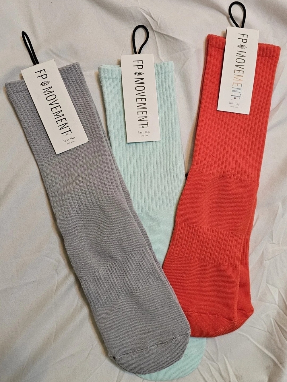 Free People FP Movement x Lucky Honey Last Lap Socks Lot of 3 Women’s OS